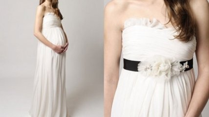 Лучшие платья для невесты с животиком (ФОТО)