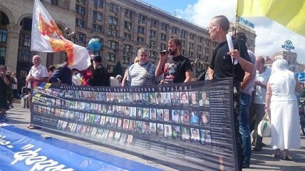 На Майдане Незалежности состоялось воскресное Вече