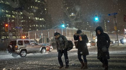 Ветер и снег на улице не способствуют комфорту