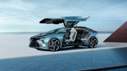 Lexus представит премиальный электромобиль будущего (Фото)