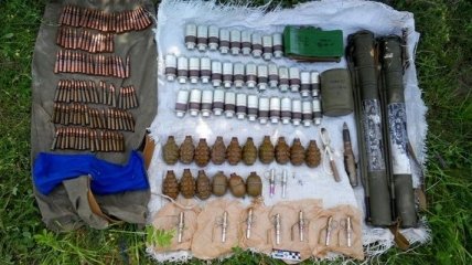 В Кировограде СБУ обнаружила тайник с гранатометами и минами