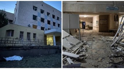 Поликлиника в городе Киев, возле которой случилась трагедия