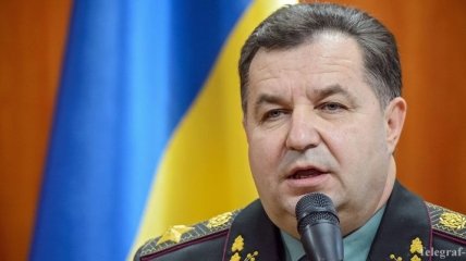 Министр обороны Украины осуществил визит в зону ООС