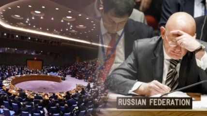 Постпред россии Василий Небензя в Совбезе ООН