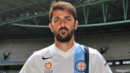 Давид Вилья представлен в качестве игрока "Мельбурн Сити"