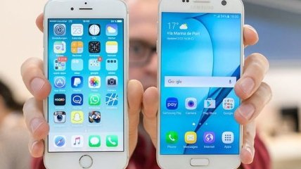Samsung Galaxy S7 и iPhone 6s: тест на прочность (Видео)