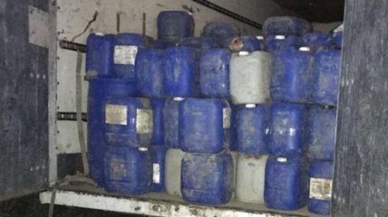 На границе с Молдовой изъято 13,5 тонн контрабандного спирта