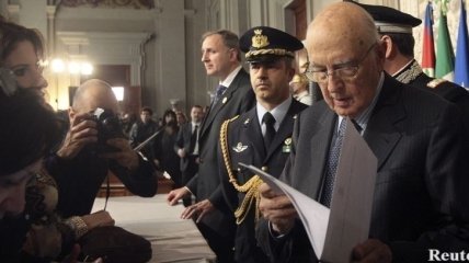 Президент Италии покинет пост главы государства 15 мая