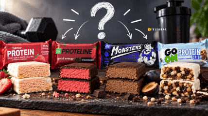 Четыре батончика с надписью Protein – но результат совершенно разный