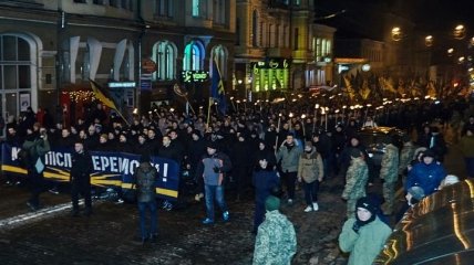 Патриоты Харьковщины провели Марш Украинского Порядка