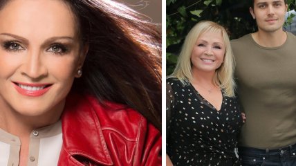 София Ротару с сестрой Аурикой и внуком Анатолием