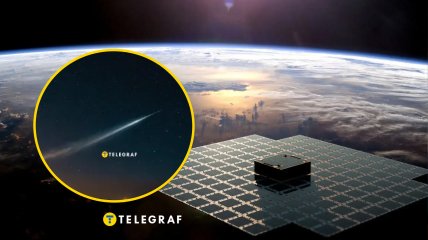 Странное сияние явилось результатом неудачного запуска спутника