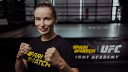 Первая украинка в UFC вошла в команду Parimatch TEAM