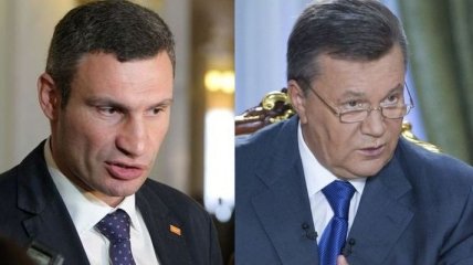 Виктор Янукович встретился с Виталием Кличко 