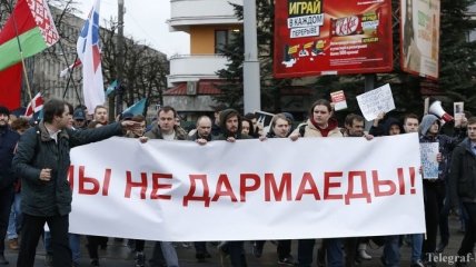 ЕС призвал Беларусь освободить задержанных мирных демонстрантов