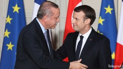 "Оливковая ветвь": Эрдоган и Макрон обсудили ход операции