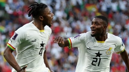 Гана празднует победу