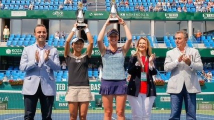 Украинка Свитолина выиграла свой первый парный титул WTA