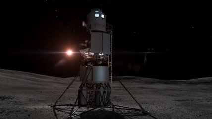 Blue Origin представила прототип лунного модуля для тестов NASA (Видео)