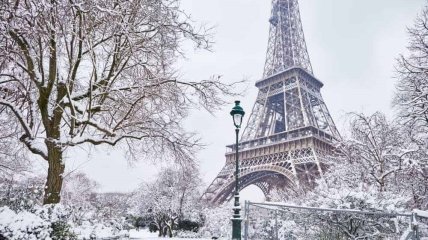 Зима во Франции менее морозная, но достаточно холодная и снежная