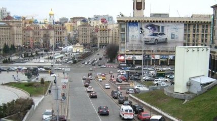 Движение в центре Киева ограничат на два месяца