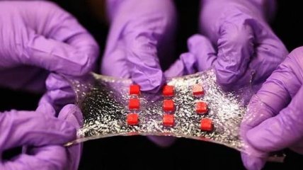 Ученые создали уникальный гель с электроникой (Видео) 