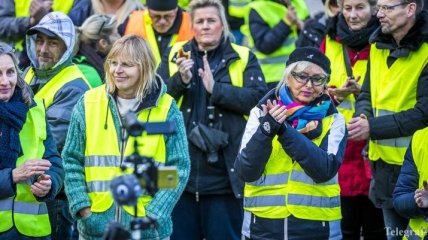 54-я неделя: "желтые жилеты" продолжают протесты (Видео)