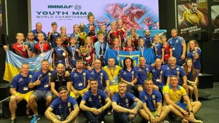 Сборная Украины стала триумфатором чемпионата мира по ММА