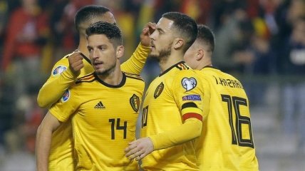 Бельгия - Россия: лучшие моменты матча (Фото)