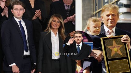 Бэррон Трамп - общий сын Дональда и Мелании