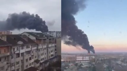 Пожежі в аеропортах Івано-Франківська та Чугуєва