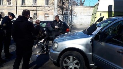 В Одессе задержали вооруженную банду, ограбившую инкассаторов (Видео)