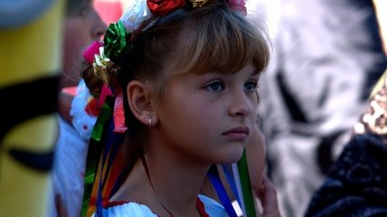 Маленькая украиночка