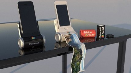 Портативный принтер печатает прямо со смартфона