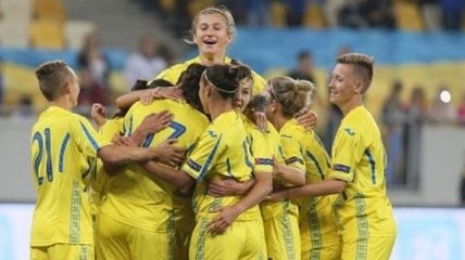 Футболистки сборной Украины одержали первую победу в отборе на ЧМ-2019