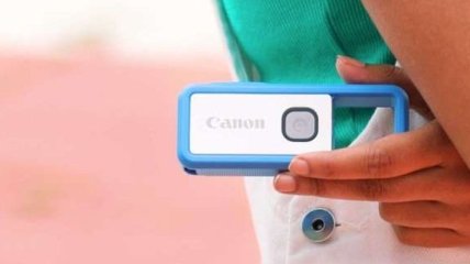 Компания Canon выпустила миниатюрную камеру-брелок