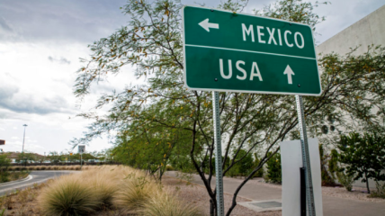 Граница США и Мексики популярна среди незаконных мигрантов