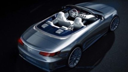 Mercedes-Benz показала визуализацию кабриолета S-Class