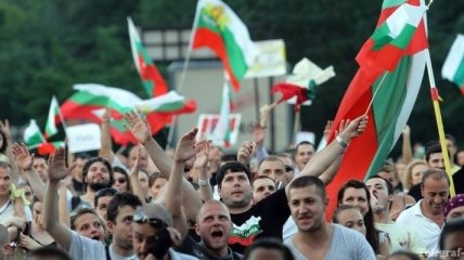 Тысячи болгар вновь вышли на антиправительственный митинг в Софии