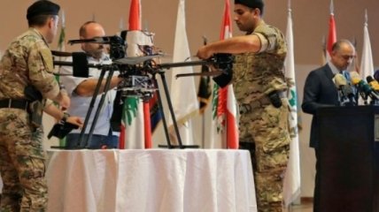 Ливан показал дроны, которые возможно использовал Израиль при ударе по Бейруту