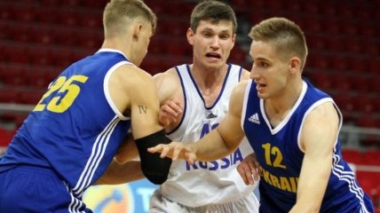 Баскетбол (U-20). Украина добыла волевую победу над Россией