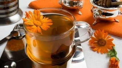 Чай из календулы при заболеваниях печени и желчного пузыря