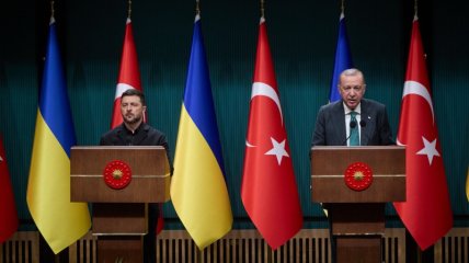 Владимир Зеленский встретился с Реджепом Эрдоганом в Анкаре
