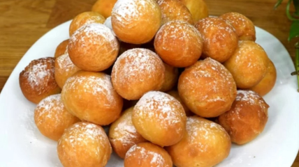 Творожные пончики – пошаговый рецепт приготовления с фото