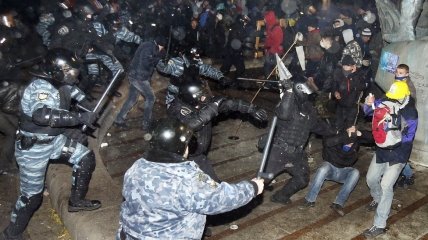 Протесты на Майдане в Киеве в 2014 году