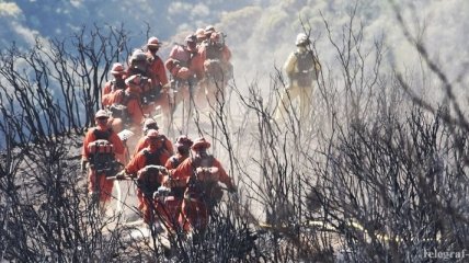 Пожар "Томас" в Калифорнии признан вторым по площади в истории штата