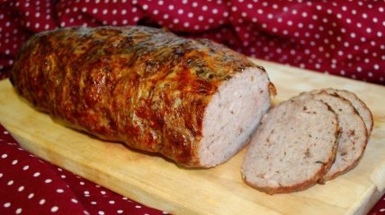 М’ясний рулет з фаршу
