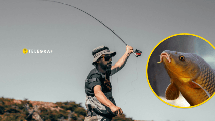 Мужчина в Днепре поймал "монстра"