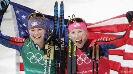 Лыжные гонки на Олимпиаде-2018. США берут "золото" в командном женском спринте 