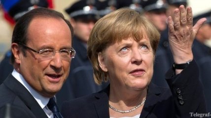 Меркель и Олланд подтвердили важность отношений Берлина и Парижа 